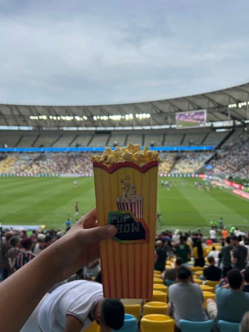 Experiência na apresentação - materiais personalizados e licenciados para eventos